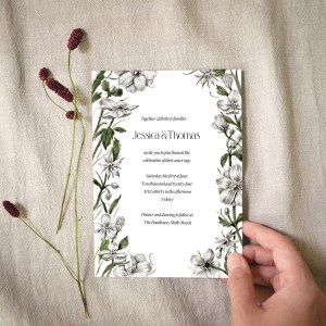 Wedding invitation